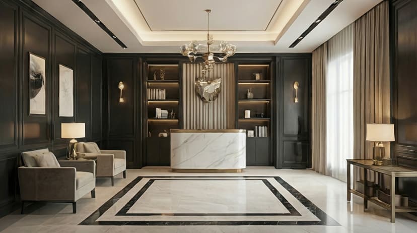 Luxury Reception Lobby