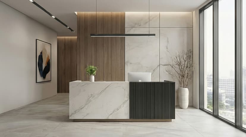 Modern Reception Lobby