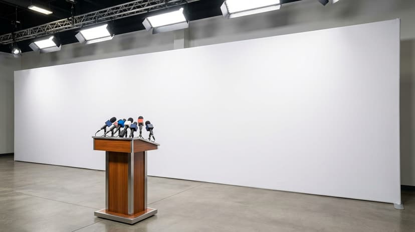 Press Conference Backdrop