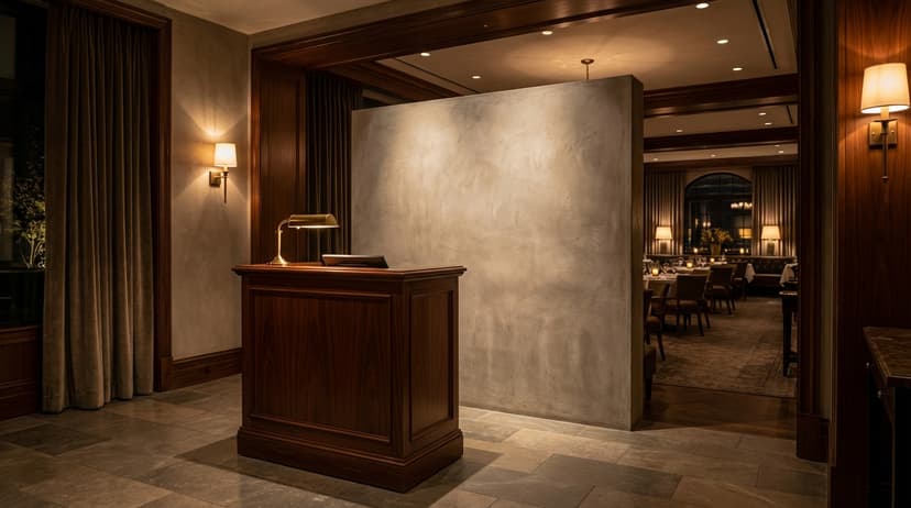 Restaurant Host Stand