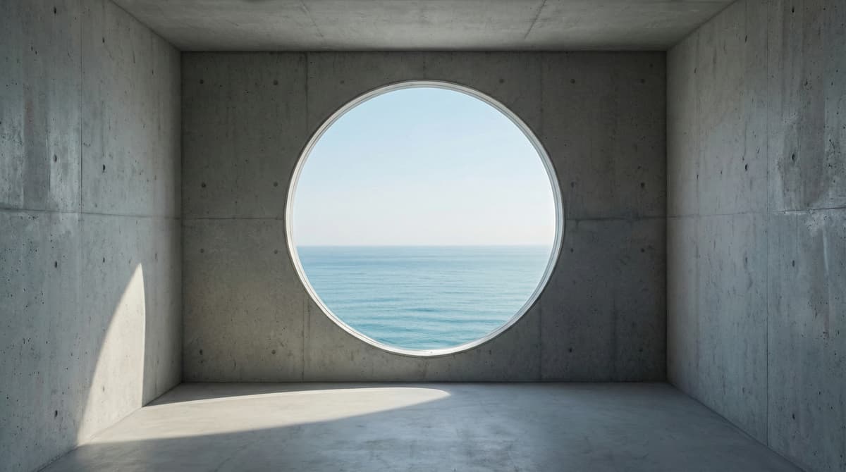 day minimalist concrete