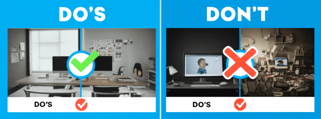 Virtual Background Etiquette: Do's and Don'ts for Professional Calls