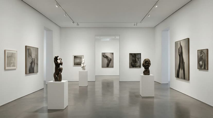 Modern Art Gallery Hall